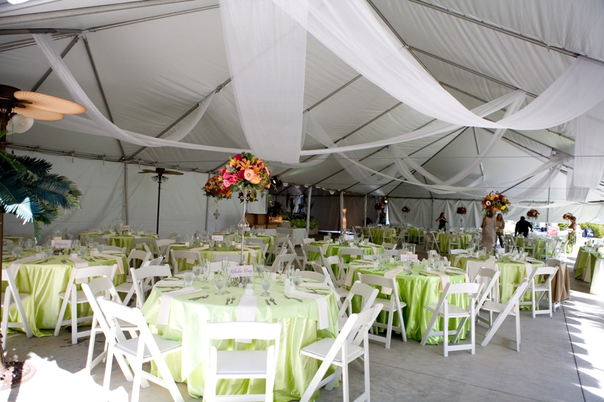 Tent Receptions  Paradise Falls Weddings 