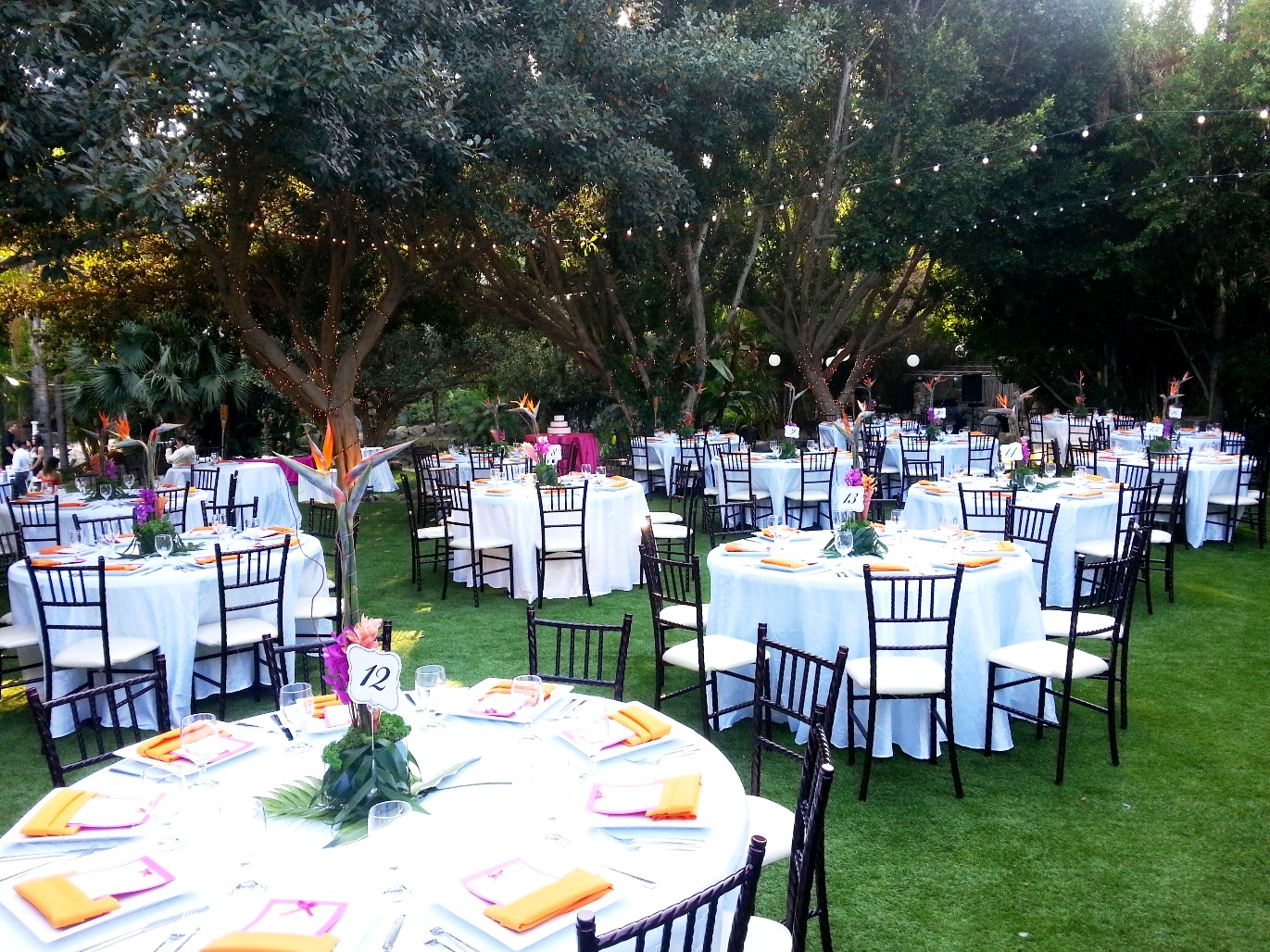  Garden  Receptions  Paradise Falls Weddings 
